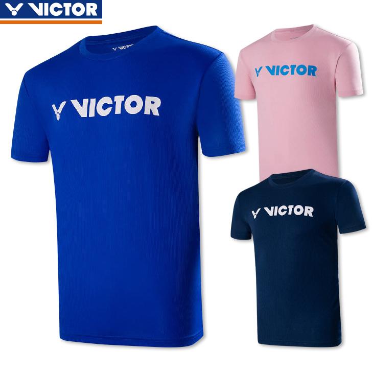 VICTOR ビクター バドミントン Tシャツ T-40050 ユニ 男女兼用 Tシャツ バドミントンTシャツ : スポーツショップ日新 ...