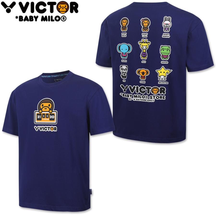 日本未発売 レア Victor×BABYMILO Tシャツ バドミントンウェア VICTOR 最短出荷 ビクター バドミントン ベイビーマイロー