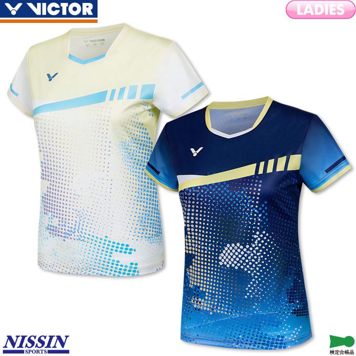 VICTOR ビクター バドミントンウェア レディース ゲームシャツ T-51011