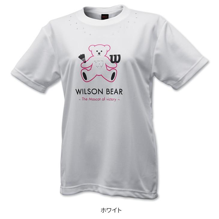 ウイルソン ウイルソンベア ｔシャツ Wrbj4 ユニ 男女兼用 バドミントン Tシャツ ラインストーン Wilson バドミントン専門店会限定商品 Wil Wrbj4 オレンジスポーツ ヤフー店 通販 Yahoo ショッピング