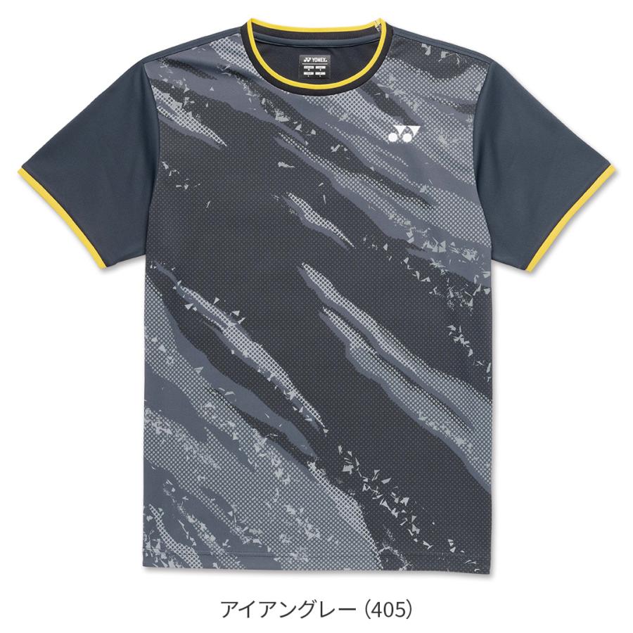 バドミントン　ユニフォーム　L 楽天市場】YONEX 10419 メンズゲームシャツ(フィットスタイル) ウェア