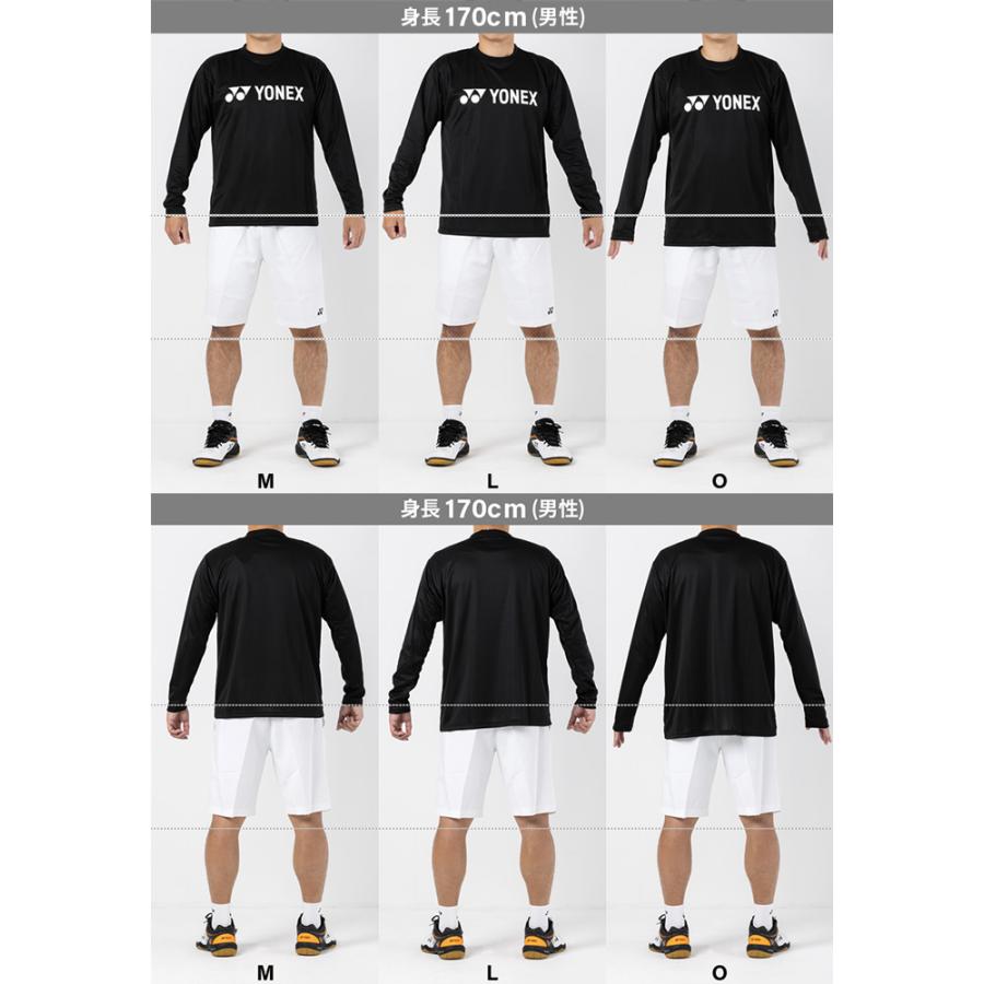 YONEX（ヨネックス） バドミントン ロングスリーブTシャツ 16802 ユニ