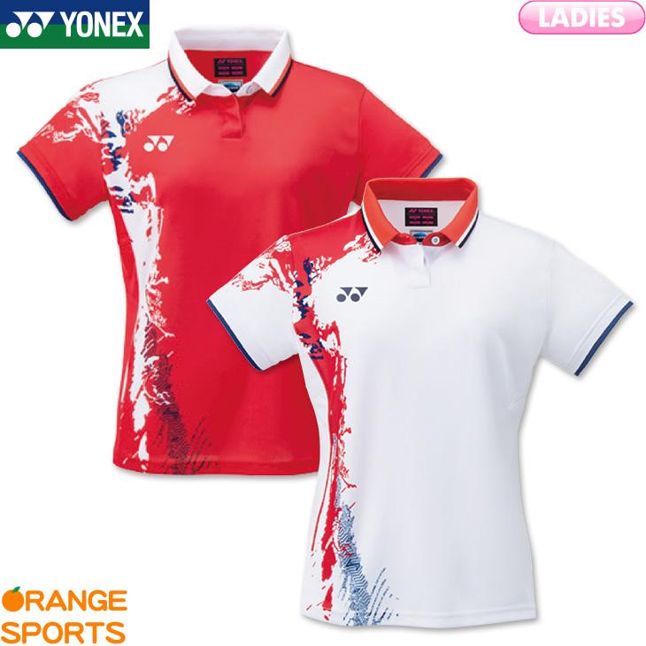 ヨネックス バドミントン レディース ゲームシャツ 679 レディース 女性用 ゲームウェア ユニフォーム テニス Yon 679 オレンジスポーツ ヤフー店 通販 Yahoo ショッピング