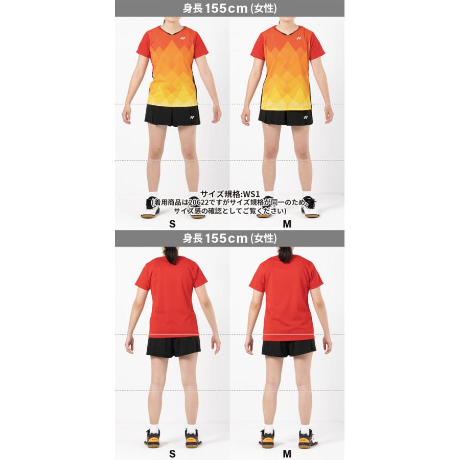 YONEX ヨネックス バドミントン レディース ゲームシャツ 20724