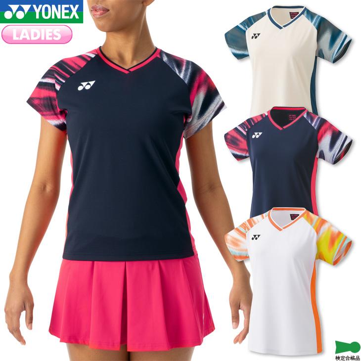 YONEX（ヨネックス） バドミントン レディース ゲームシャツ 20778 レディース 女性用 ゲームウェア ユニフォーム テニス ソフト ...