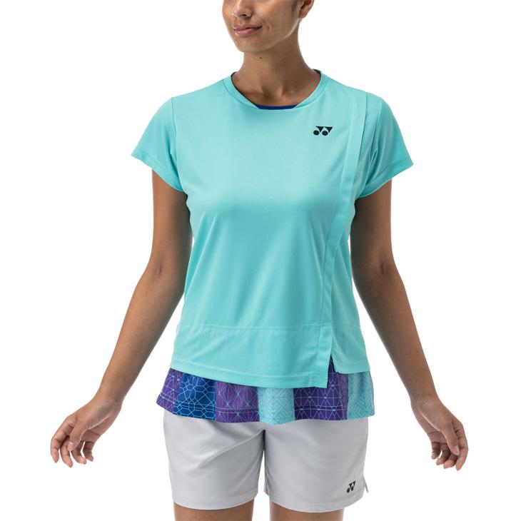 【美品】YONEX バドミントン ゲームシャツ 桃田選手着用モデル レディース 美品】YONEX バドミントン ゲームシャツ 桃田選手着用モデル