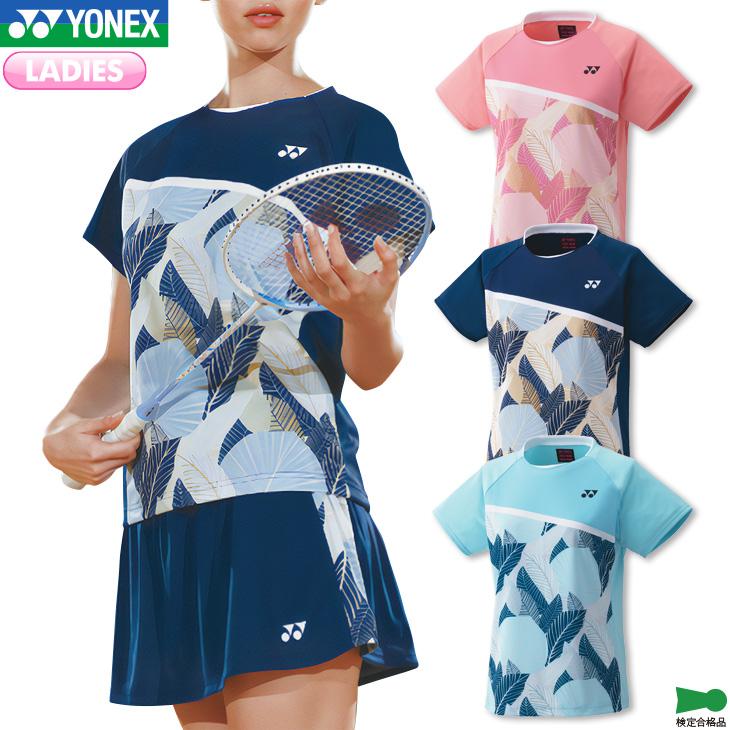 新品未使用　YONEX バドミントンウェア ゲームシャツ　M 2枚セット YONEX ヨネックス バドミントンウェア レディース ゲームシャツ