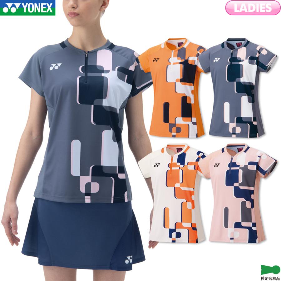 YONEX WOMEN ゲームシャツ バドミントン 日本代表モデル 449 Ｏ YONEX（ヨネックス） バドミントン レディース ゲームシャツ 20856