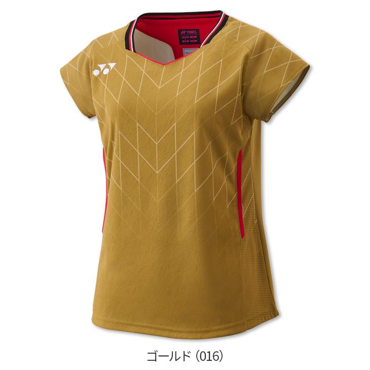 ヨネックス　ゲームシャツ　バドミントン　　　日本代表モデル　レディース　Oサイズ YONEX ヨネックス レディース ゲームシャツ テニス バドミントン