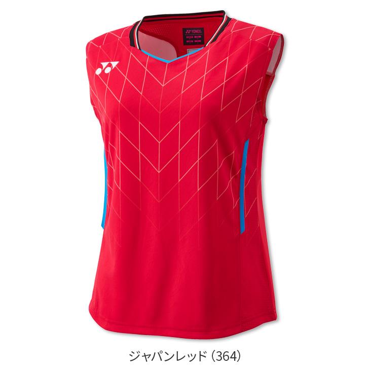 YONEX ゲームシャツ 日本代表 ユニフォーム レディース ノースリーブ L YONEX ゲームシャツ 日本代表 ユニフォーム レディース