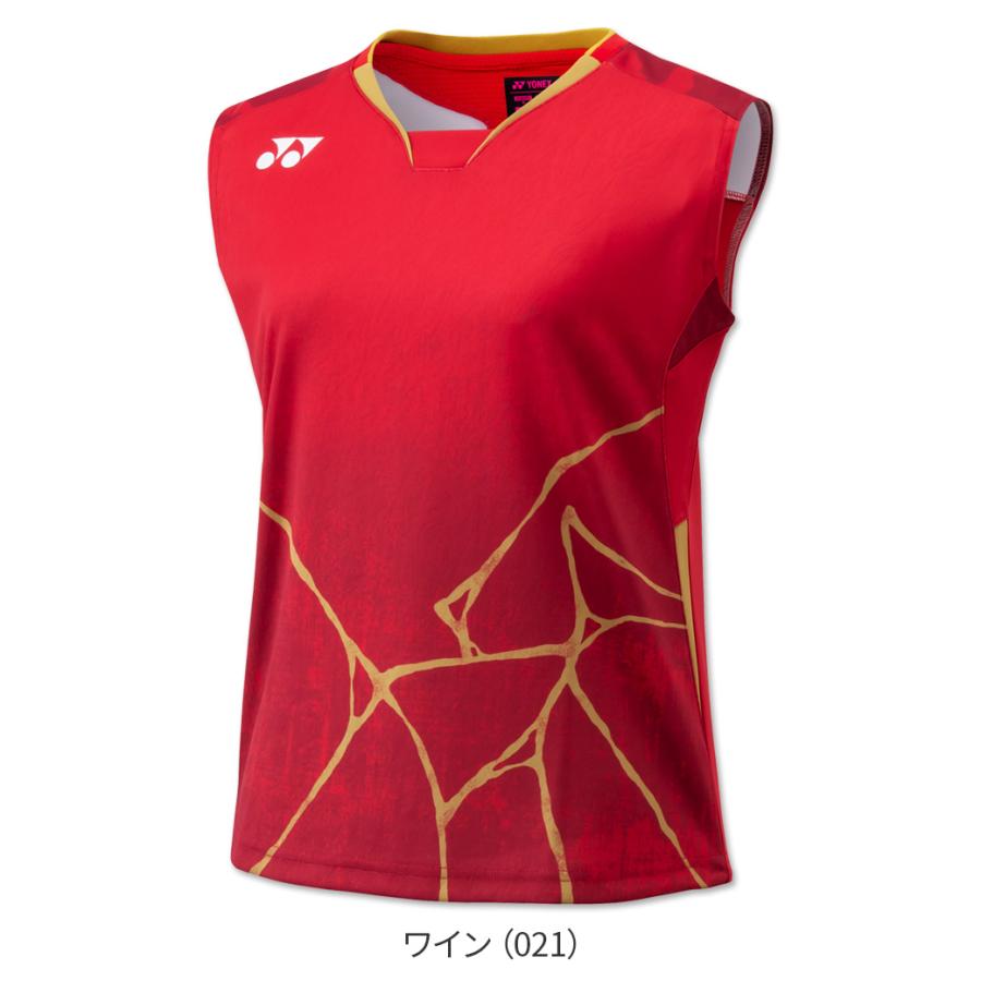 YONEX トナミ運輸　ゲームシャツ（ノースリーブ）. Mサイズ YONEX 『ネコポス便対応商品（1点まで）』超特価！トナミ運輸