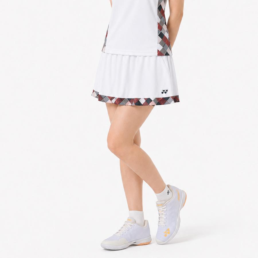 <新品>YONEX バドミントン スカート Oサイズ　日本代表モデル YONEX（ヨネックス） バドミントンウェア レディース スカート