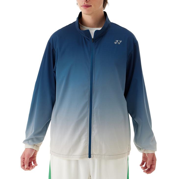 YONEX バドミントン ウェア 背面 チーム名あり YONEX（ヨネックス） バドミントン ウォームアップシャツ(フィット