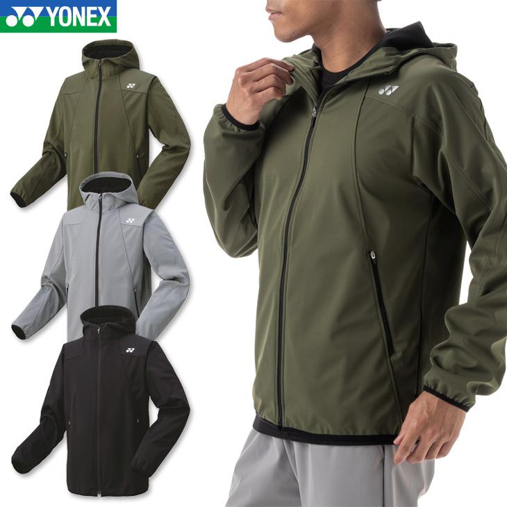 YONEX ユニウォームアップパーカー 51049 オリーブグリーン YONEX（ヨネックス） バドミントン ニットウォームアップパーカー ユニ