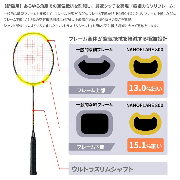 ヨネックス バドミントンラケット YONEX ナノフレア 800 NANOFLARE 800 NF-800 マットブラック(798) バドミントン 3U5 6(平均88g) 4U5 6(平均83g) :yon-nf-800-798:オレンジスポーツ ヤフー店 - 通販 - Yahoo!ショッピング ヨネックス バドミントンラケット YONEX ナノフレア 800 NANOFLARE 800 NF-800 マットブラック(798) バドミントン 3U5 6(平均88g) 4U5 6(平均83g) :yon-nf-800-798:オレンジスポーツ ヤフー店 - 通販 - Yahoo!ショッピング