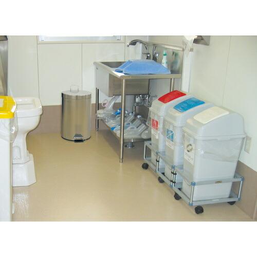 【SALE価格】テラモト ゴミ箱 ペダルボックス 12L ( DS2385120 ) |  | 03