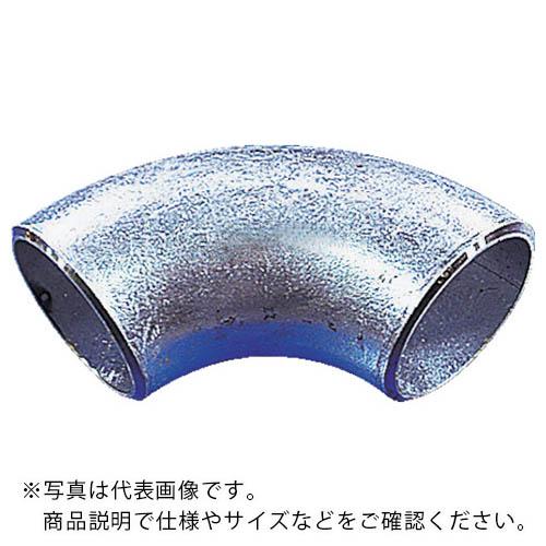 SGP(白) 突合せ溶接式管継手 90°ロングエルボ 200A (8B) | 