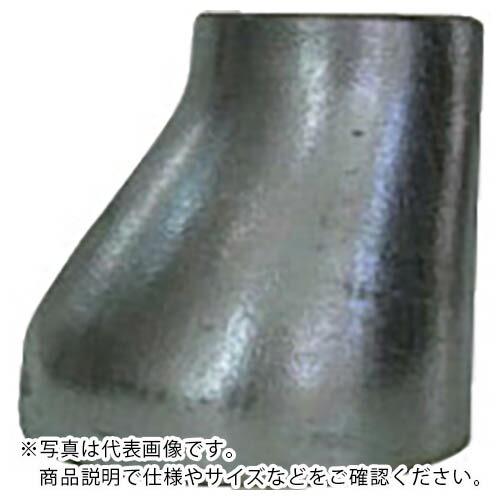 SGP(白) 突合せ溶接式管継手 偏心レジューサー(ER) 80A×40A (3B×1/ 1/2B) | 