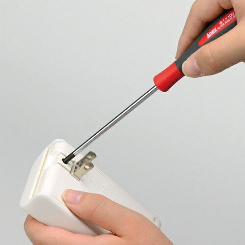 【SALE価格】アネックス スーパーフィットドライバー 細軸タイプ +1×75 ( 1540-1-75 ) |  | 03