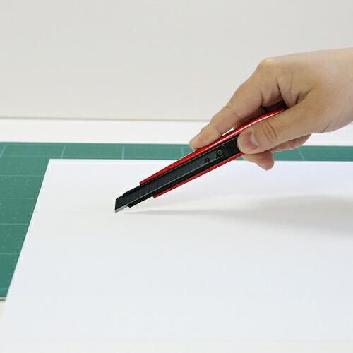 【SALE価格】NT カッターナイフA型 プレミアムG オートロック式 赤 ( PMGA-EVO1 ) |  | 05