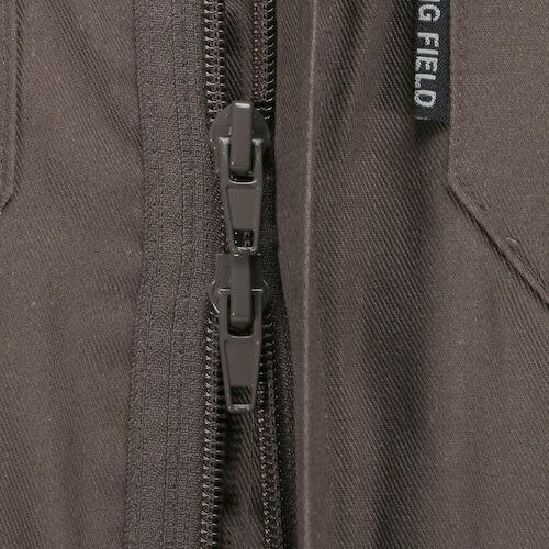 【SALE価格】カジメイク TC長袖つなぎ服 ダークグレー LL ( 6709-75-LL ) (株)カジメイク |  | 02