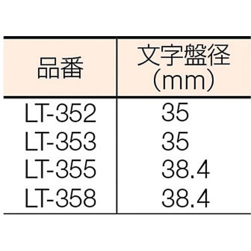 テクロック レバーテスト 測定範囲0~0.20mm ( LT-358 ) (株)テクロック |  | 01
