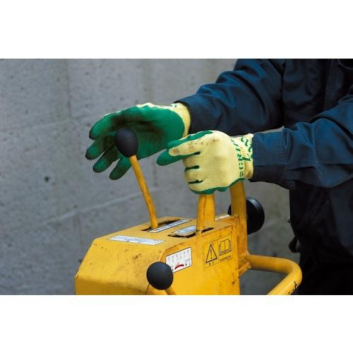 SHOWA 天然ゴム背抜き手袋 まとめ買い グリップ(ソフトタイプ)5双パック グリーン Mサイズ ( NO310-M5P ) |  | 05