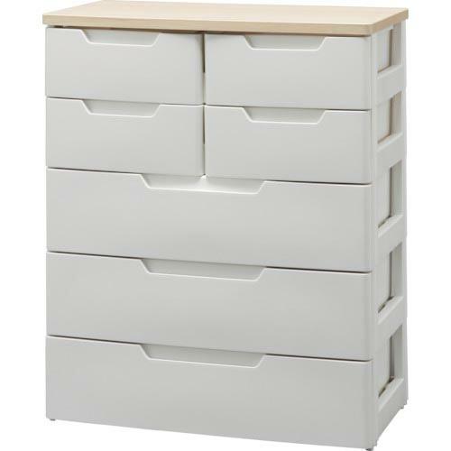 IRIS 226292 MUチェスト 720×405×930 ( MU-7234-W ) | 