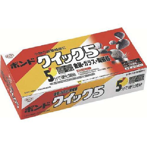 コニシ ボンドクイック5 80gセット(箱) #16131 ( BQS-80 ) コニシ(株) | 
