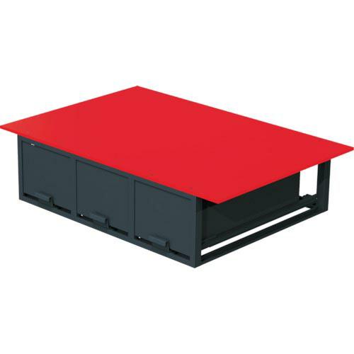 DENSAN バンキャビネット(3列引き出し) ( SCT-F08 ) ジェフコム(株) (メーカー取寄) | 