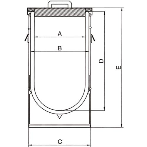 AS ( アズワン )　デュワーフラスコ３１Ｃ−ＡＬ１０Ｌ ( 5-404-02 ) (メーカー取寄)_2