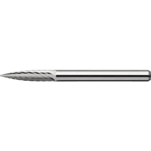 MRA 超硬バー Aスパイラルシリーズ 形状:トンガリ(スパイラルカット) 刃長12.7mm ( CB4A024S ) (株)ムラキ | 