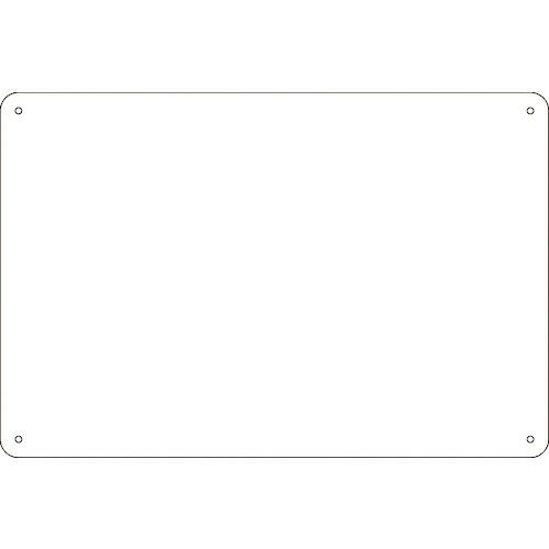 緑十字 スチール無地板 白 スチール-25(白) 300×200×0.8mm 平板 ( 058251 ) (株)日本緑十字社 | 
