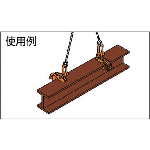 日本クランプ 横つり専用クランプ ０．５ｔ ( ABA-0.5 )の画像