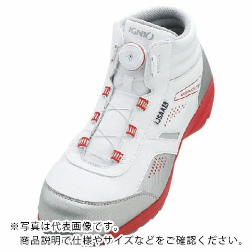 IGNIO ダイヤル式セーフティシューズ A種 ホワイト25.5cm ( IGS1058TGF-WH25.5 ) (株)アルペン | 