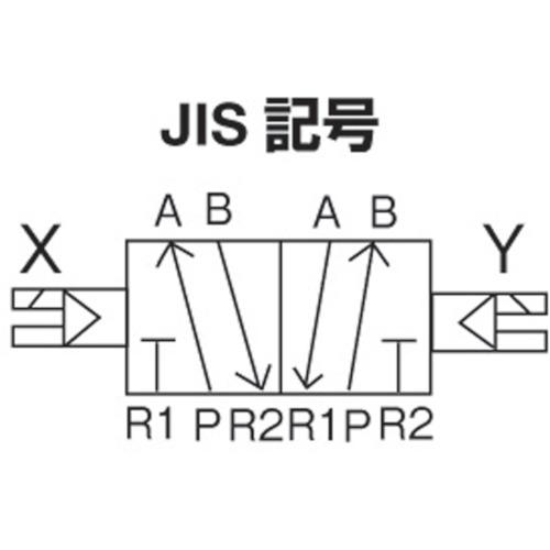 CKD 電磁弁 パイロット式5ポート弁セレックスバルブ 4Fシリーズ 5C Rc1/4 AC100V  ( 4F420-08-AC100V ) CKD(株) |  | 02