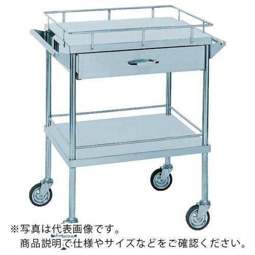米澤 ( 米澤器械工業 )　ステンレスワゴン引出付 ( SUS-211B ) (メーカー取寄)