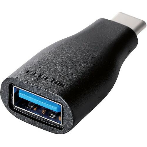 エレコム USB3.1変換アダプタ(typeC-Aメス) ブラック ( TB-AFCMADBK ) |  | 01