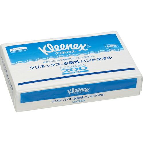クレシア クリネックスハンドタオル200 水解性 35Pk(200枚/Pk) ( 36400 ) 日本製紙クレシア(株) | 
