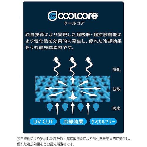 ミドリ安全 ベルデクセル 男女共用 半袖クールコアTシャツ VEC19上 ブラック L ( VEC19-UE-L ) ミドリ安全(株) |  | 01