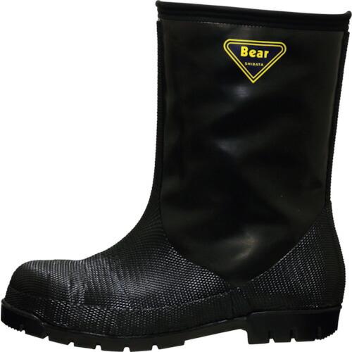 【ガーデニングシューズ】★正規品★SHIBATA 冷蔵庫用長靴-40℃ NR041 28.0 ブラック ( NR041-28.0 ) シバタ工業(株) 伸縮素材
