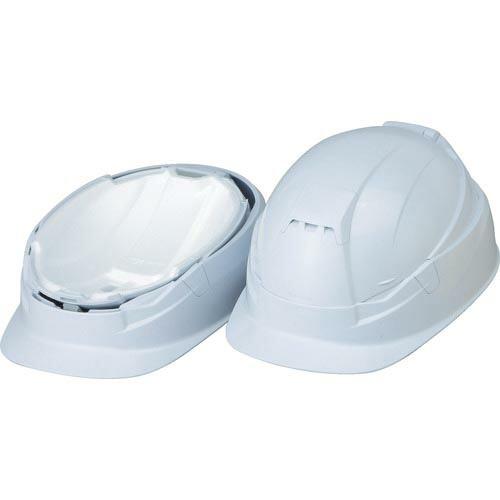 トーヨーセーフティ TOYO 作業用防災用折りたたみヘルメットBLOOM3 MOVO 白 ( NO.105-WH  W ) (株)トーヨーセフティー | 