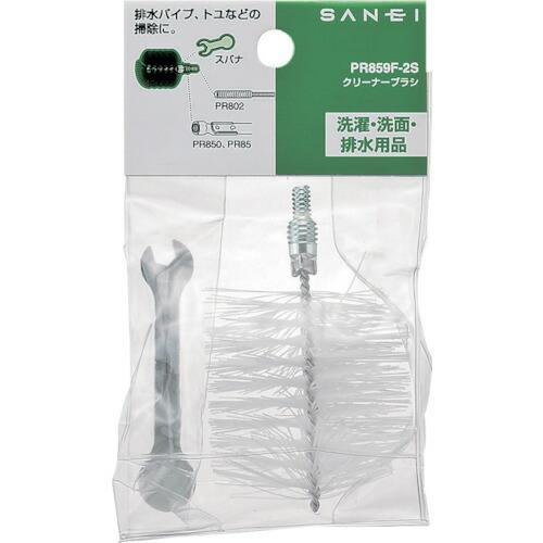 SANEI 排水管掃除用パーツ パイプクリーナー交換ブラシ ブラシ径60mm ( PR-859F-2S ) SANEI(株) |  | 01