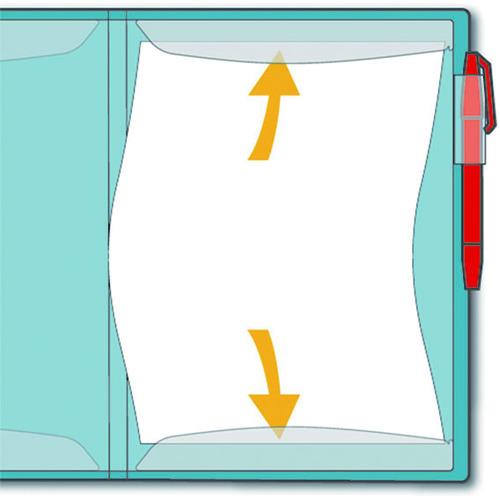KING JIM クリア-ファイルカキコ A4タテ型 赤 20ポケット ( 8632-R ) |  | 03