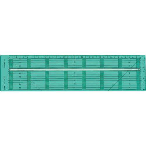 クロバー カッティングマット テープカット定規 400×100×3mm ( 57-924 ) クロバー(株) | 