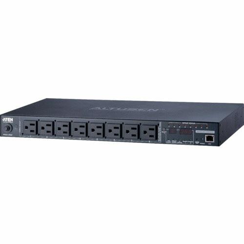 ATEN ( ATEN )　ｅｃｏ　ＰＤＵ　／入力１００Ｖ／最大１５Ａ／エネルギー管理機能搭載／８ポート ( PE8108A ) (メーカー取寄)