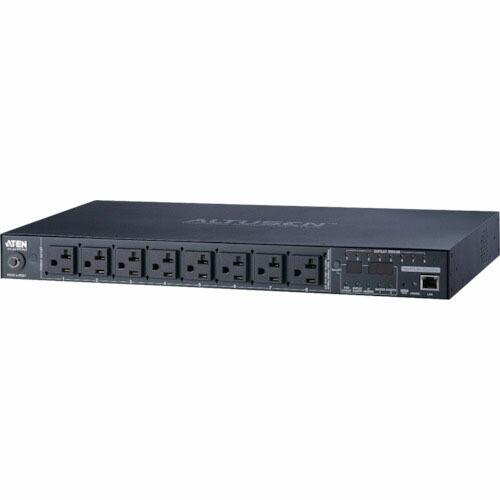 ATEN ( ATEN )　ｅｃｏ　ＰＤＵ／入力１００Ｖ／最大２０Ａ／エネルギー管理機能搭載／８ポート ( PE8208A ) (メーカー取寄)