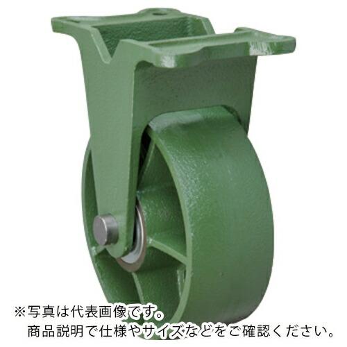 東北車輛製造所 鋳物製キャスター 幅広型固定金具付鉄車輪 200X75 ( 200X75TKFB ) (株)東北車輛製造所 (メーカー取寄) | 