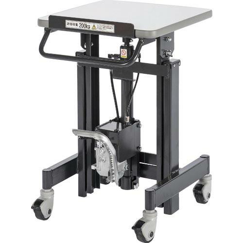 TRUSCO 昇降スタンド 油圧式チルト付 450X450XH680-1000 ( SHSHN-200-45C ) トラスコ中山(株) | 