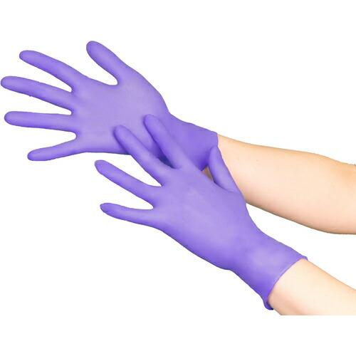 モレーン 使い捨てニトリルグローブ グレイシアハイジーン Mサイズ(125枚/パック) ( GH-03-01 ) (株)モレーンコーポレーション |  | 03